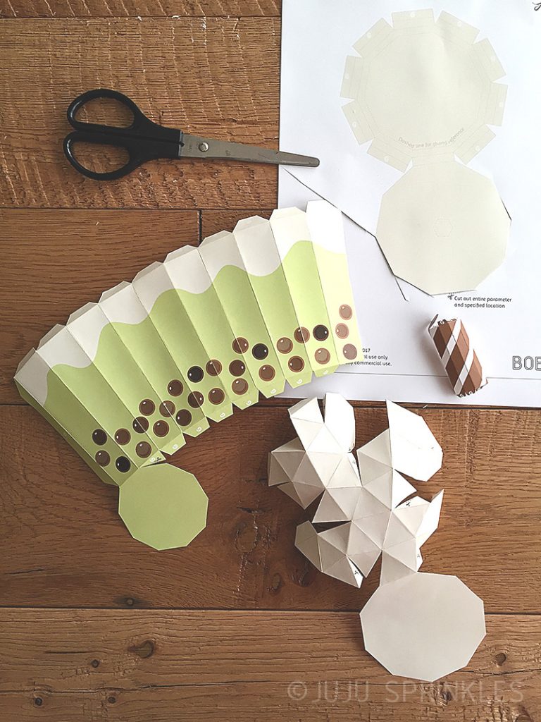 DIY Boba Tea Origami For Boba Tea Lovers